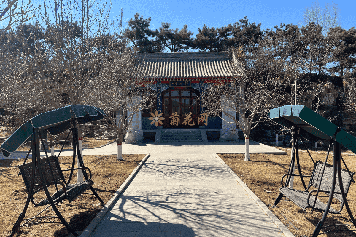 灵山宝塔环境
